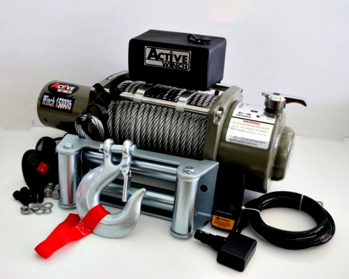 winch15000ปอนด์(รอกไฟฟ้า12/24v.)