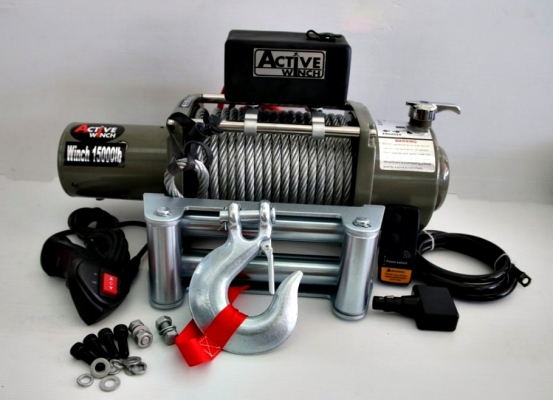 winch15000ปอนด์(รอกไฟฟ้า12/24v.)