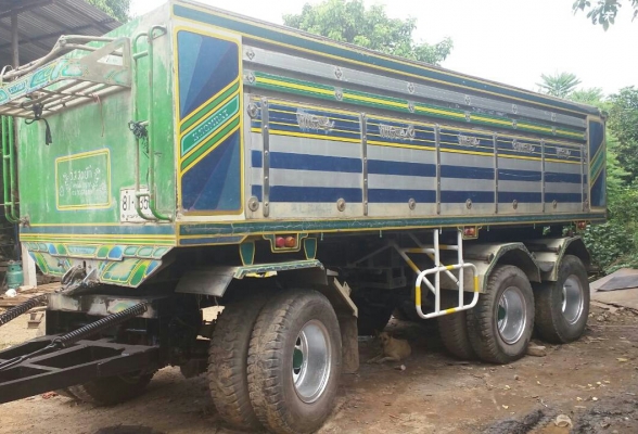 ลูกพ่วง 3คาน ปี48 ดั้มมีเนียม สภาพดีสวยพร้อมใช้ เล่มทะเบียนพร้อมโอน