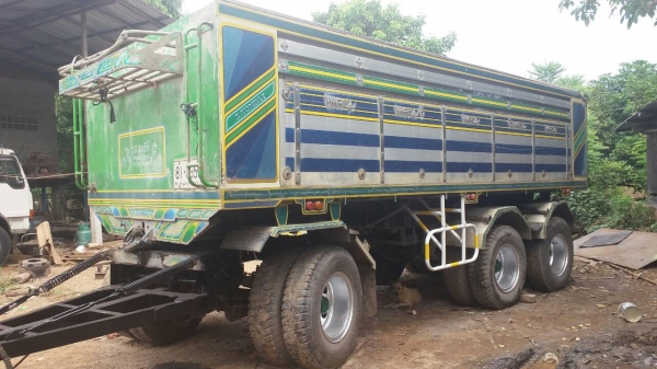 ลูกพ่วง 3คาน ปี48 ดั้มมีเนียม สภาพดีสวยพร้อมใช้ เล่มทะเบียนพร้อมโอน