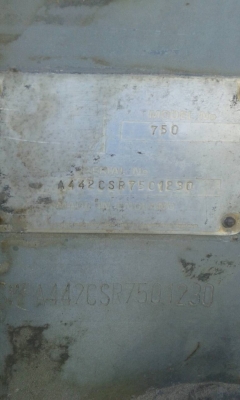 ขายรถตักหน้าขุดหลัง MF 750 2 เพลา ราคา 300000