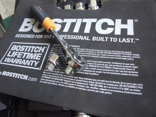 ชุดเครื่องมือ Pass-Thru Socket set ของ BOSTITCH (Made in Taiwan)
