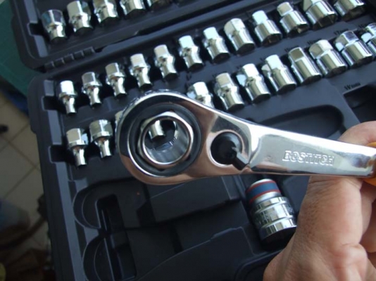 ชุดเครื่องมือ Pass-Thru Socket set ของ BOSTITCH (Made in Taiwan)