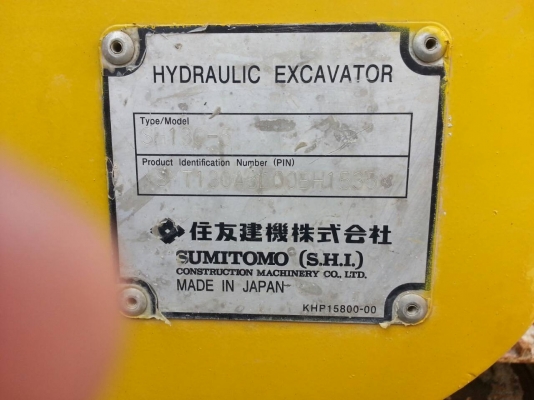 ขายรถขุด SUMITOMO รุ่น SH130-5 สภาพดี ใช้น้อย ขายรถขุด SUMITOMO รุ่น SH130-5 สภาพดี ใช้น้อย