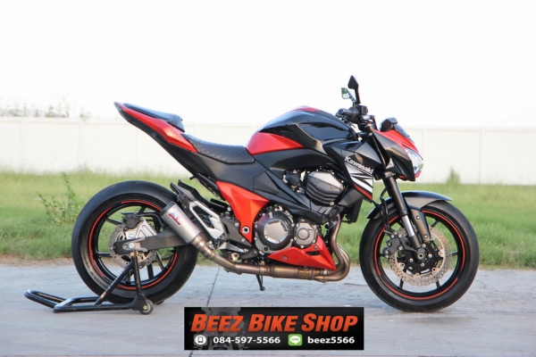 << ดาวน์ 59,000 >>ขาย Kawasaki Z800 รุ่นปี 2014 วิ่งน้อย 6000 โล สภาพสวย ท่อแต่งลั่นๆ