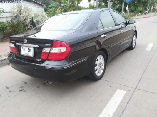 CAMRY 03 ใช้เอง ตัวท๊อป 2.4 สวยจัดๆ เดิมๆ ทั้งคัน ใช้น้อย ทะเบียนมงคล