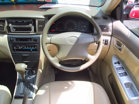 ออกรถ 19,000 เท่านั้น ผ่อนสบายๆ4000-เดือน ALTIS 1.6E AT ปี2002 สวยไร้ตำหนิ