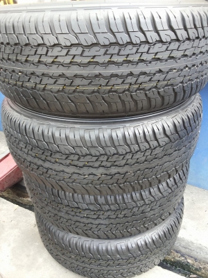 ยาง dunlop grantrek pt 265 60 18 ปี2016 ใหม่เลย