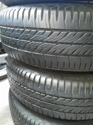 ล้อ Honda jazz hybrid ยาง goodyear 175 65 15 ปี2013 ล้อ Honda jazz hybrid ยาง goodyear 175 65 15 ปี2013