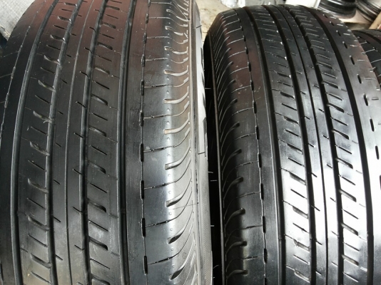 ยางถอดป้ายแดง บริสโตน duravis 215 70 15 ปี2015