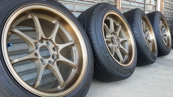 CE28 ขอบ 15 4รู100 กว้าง 8 พร้อมยาง Maxxis ปี13