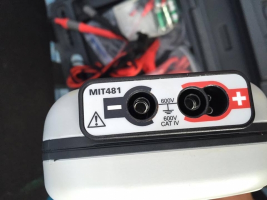 ขายมิเตอร์วัดกระแสไฟ MEGGER MIT481 มือสองหลุดจำนำสภาพดี ราคาถูกครับ ขายมิเตอร์วัดกระแสไฟ MEGGER MIT481 มือสองหลุดจำนำสภาพดี ราคาถูกครับ