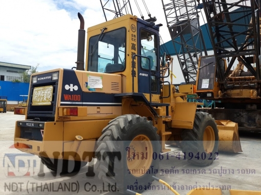 WA100-1 #34239 ปี 1992 รถเก่าญี่ปุ่น ไม่เคยใช้งานในไทย สนใจติดต่อ ใหม่ 061-4194022 WA100-1 #34239 ปี 1992 รถเก่าญี่ปุ่น ไม่เคยใช้งานในไทย สนใจติดต่อ ใหม่ 061-4194022