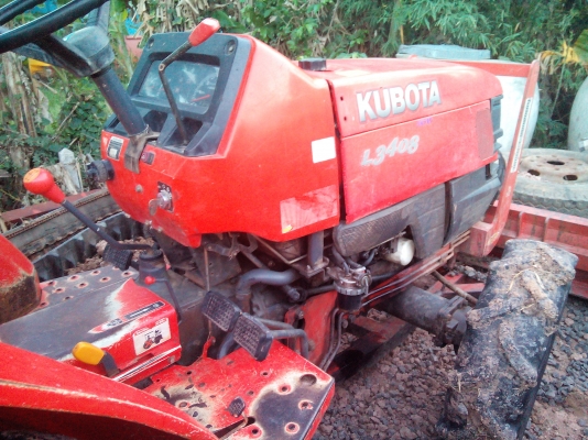 ลดสุดๆงดต่อรอง l3408ตัวรถ ใบดัน หาง3x22"ครับพร้อมใช้