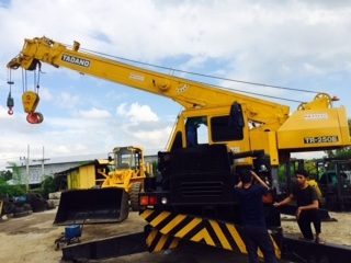 ขายรถเครนมือสอง TADANO สนใจติดต่อคุณรัตนศักดิ์  โทร.081-7621704