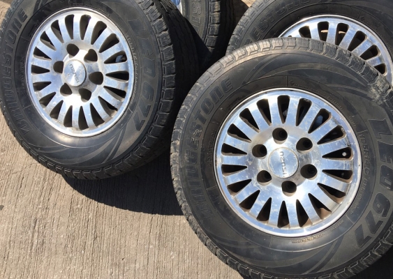 ขายล้อแม็ก ISUZU TFR Dragon eye ขอบ 14 พร้อมยาง 6 รู