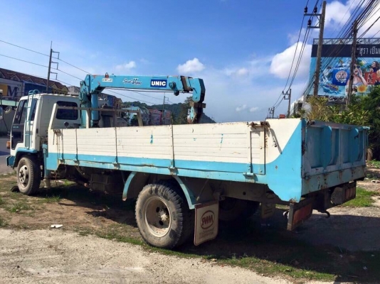 6ล้อISUZU FRR ปี43 เครื่อง6BG1-175แรงม้า ติดเครนยูนิค 3ตัน2ชัก 6ล้อISUZU FRR ปี43 เครื่อง6BG1-175แรงม้า ติดเครนยูนิค 3ตัน2ชัก