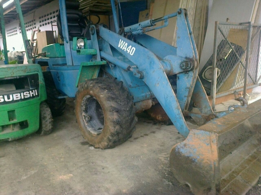 ต้องการขายรถตัก WA40-3 เครื่องเทอร์โบครับ