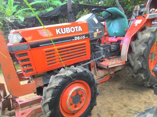 KUBOTA L2605 ดันหน้า ผานไถ ราคา 150,000 0818618678 ร้าน DC Tractor Rayong 0818618678,0899347475 KUBOTA L2605 ดันหน้า ผานไถ ราคา 150,000 0818618678 ร้าน DC Tractor Rayong 0818618678,0899347475