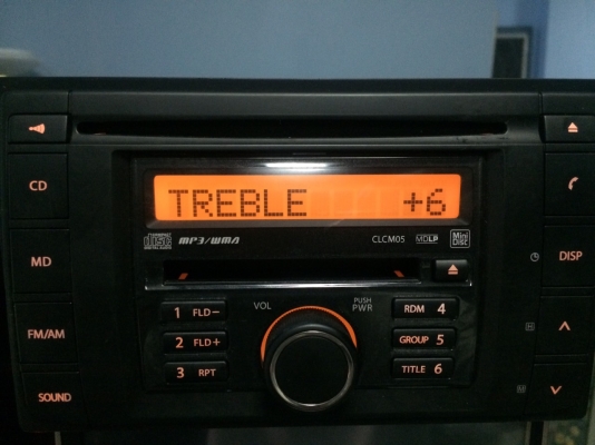 เครื่องเล่น2ดินติดรถยนต์ Clarion MP3-RW CD-RW MD-RW มือ2 ญี่ปุ่น