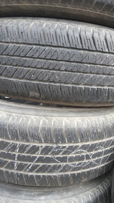 ล้อ preruner vigo fortuner bmc ขอบ17 ยางบริสโตน 265 65 17 ดอกตูมๆ