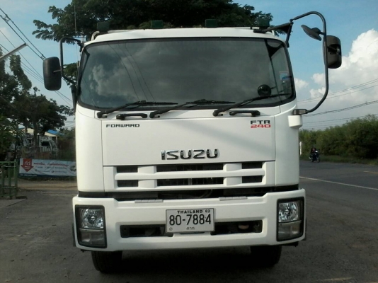 ขาย6ล้อFTR 240แรงม้ายูโร3จดปี55 ไมล์32900โลกระบะยาว7.60ม พร้อมหลังคา