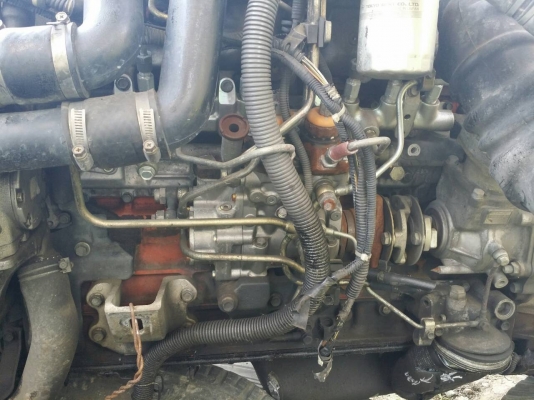 เครื่อง 6HK1 Terbo- inter240แรง พร้อมเกียร์ เก่านอกไม่เคยใช้งานในไทย