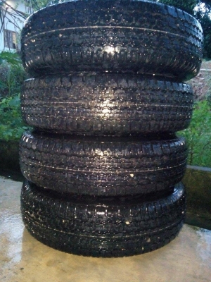 ล้อกะทะ16พร้อมยางบิดโตนป้ายแดงปี15สดๆ