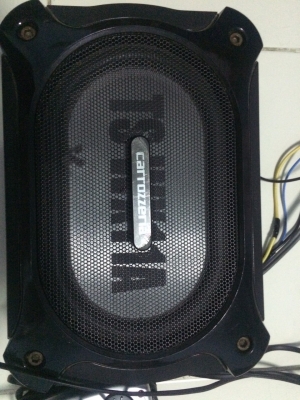SUB BOXใต้เบาะ Pioneer TS-WX11A ดอก6x9 เพาเวอร์ในตัว150W เสียงเบสแน่น มือ2 ญี่ปุ่น