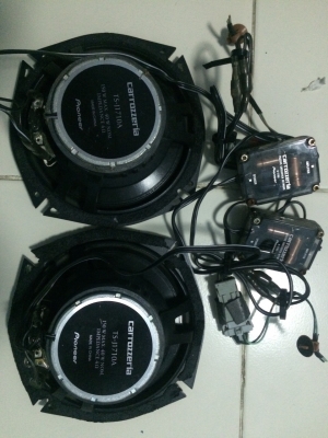 ลำโพง Pioneer TA-J1710A 2ทาง 6.5นิ้ว 150W โครงหล่อ กรวยเคฟล่า เสียงกลางแหลมชัดมากๆ ใสๆ หวาน พร้องพาสซีฟตรงรุ่น มือ2 ญี่ปุ่น