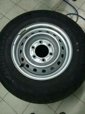 ล้อ กะบะ เชพโลเลต ถอดป้ายแดง บริสโตน duravis 195R15