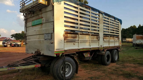ขายรถพ่วง แม่-ลูกไม่ดั้ม HINO 320 ปี 50 กระบะสามมิตร คัสซีสวยตลอดเส้น เครื่องเดิม เกียร์เดิม ทะเบียนพร้อมโอน