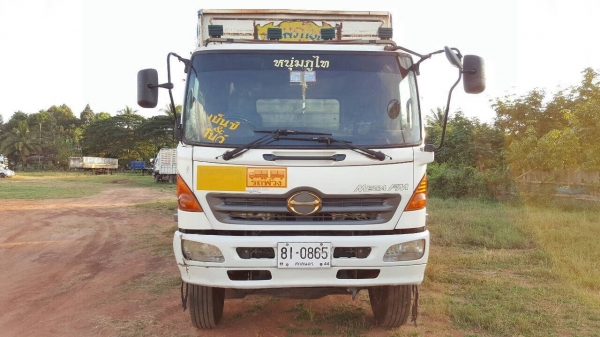 ขายรถพ่วง แม่-ลูกไม่ดั้ม HINO 320 ปี 50 กระบะสามมิตร คัสซีสวยตลอดเส้น เครื่องเดิม เกียร์เดิม ทะเบียนพร้อมโอน
