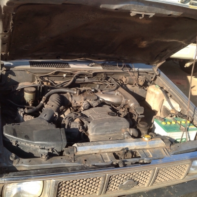 ขายบิ๊กMเครื่อง2Jเกียร์ธรรมดาLPGพร้อมใช้