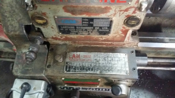 แท่นกลึง 4 ฟุต 2 เพลา กลึงเกลียวได้ ไฟบ้าน พร้อมใช้งาน ด่วนๆๆ 42,000