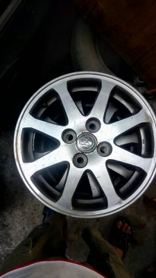 ล้อแม็ก TOYOTA VIOS 4รู100 ขอบ 14 สภาพสวย ไม่เคยซ่อม ล้อแม็ก TOYOTA VIOS 4รู100 ขอบ 14 สภาพสวย ไม่เคยซ่อม