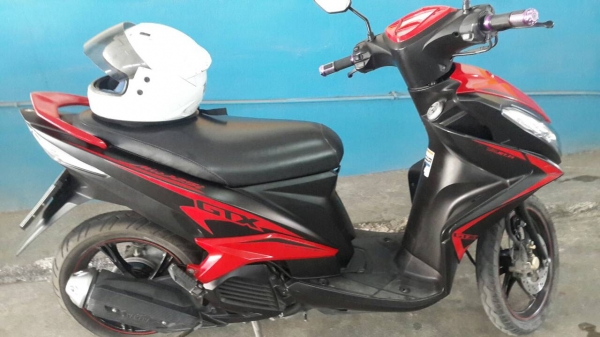 Mio 125 i GTX  ปี 56 ล้อแม็ก เครื่องดีเดิมๆ สภาพภายนอกสวย วิ่งไม่มากเท่าไหร่ สองหมื่นกว่าโล เล่มพร้อมชุดโอน