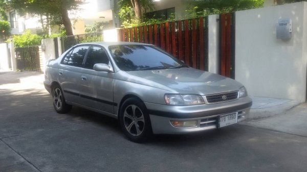 โตต้า.เครื่อง3Sท้ายโด่ง.ติดแก๊ส.ปี9ุ6.สภาพสวย.ราคา59,000 โตต้า.เครื่อง3Sท้ายโด่ง.ติดแก๊ส.ปี9ุ6.สภาพสวย.ราคา59,000