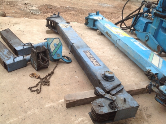 เครนติดหลังรถบรรทุก TADANO 2.9 TON  3ปอก 2 ชัก เก่านอก