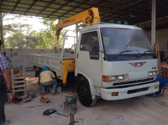 หกล้อ (ฝากขาย) ติดเครน เก่านอก  ฮีโน่