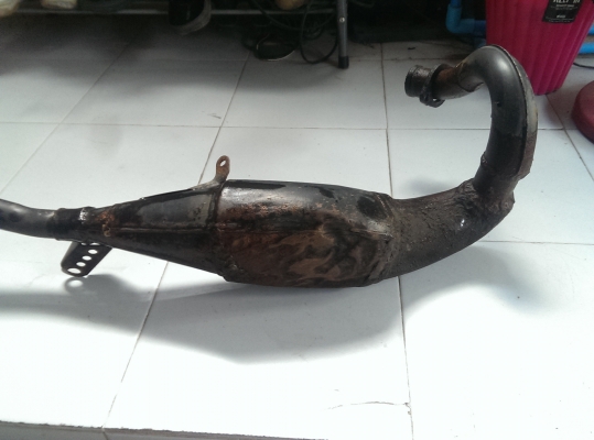 ขายท่อไอเสีย KR.ตัวสุดท้ายคอใหญ่ของแท้