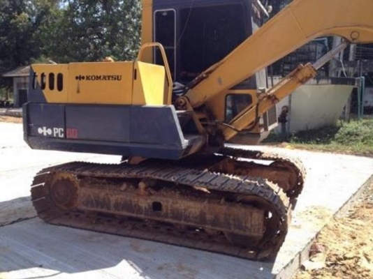 แบคโฮ KOMATSU PC 60-5 สภาพดี สวย เอกสารสัญญาซื้อขาย **ขาย KOMATSU PC-60 รุ่น5 แบคโฮ 60 ยอดนิยม สภาพสวย พร้อมใช้งาน HYD.EXCAVATOR KOMATSU PC60-5 ไฟฟ้าตัด อุปกรณ์ กล่อง+จอ มีครบ เครื่องเดิม ปั้มเดิม แน่น แรงดี ครับ ทำงานดี เร็ว บูมอาร์