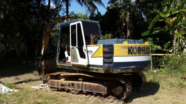 ขายแม็คโคร KOBELCO SK120MART II สภาพพร้อมใช้งาน เครื่องปั้มดี โซ่สวย เอวแน่น เอกสารสัญญาซื้อขาย