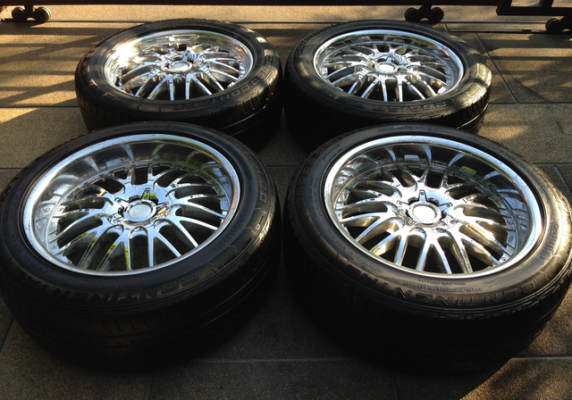 ล้อ Lenso แท้ ขอบ20 6รู139 พร้อมยาง Continental 265 50 20 ปลายปี11 พร้อมใช้งาน ราคาไม่แพง