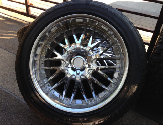 ล้อ Lenso แท้ ขอบ20 6รู139 พร้อมยาง Continental 265 50 20 ปลายปี11 พร้อมใช้งาน ราคาไม่แพง