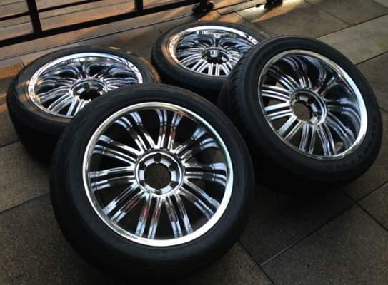 ล้อ VIP ขอบ20 6รู139 สภาพสวย ไม่เคยซ่อม