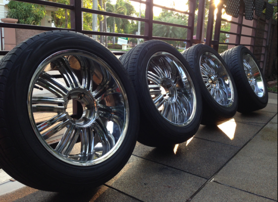 ล้อ VIP ขอบ20 6รู139 สภาพสวย ไม่เคยซ่อม