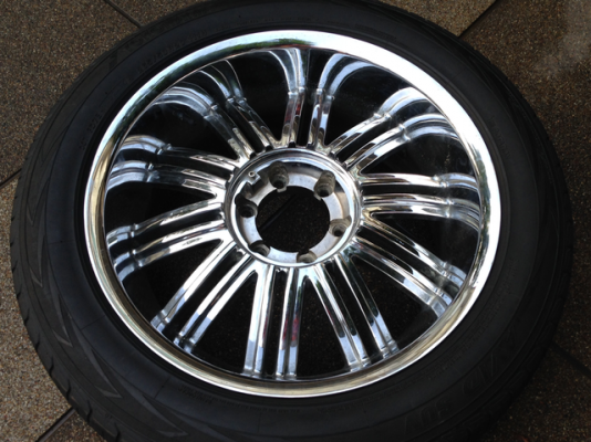 ล้อ VIP ขอบ20 6รู139 สภาพสวย ไม่เคยซ่อม