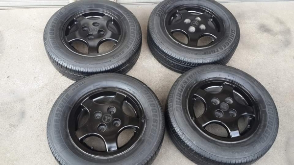 ล้อแม็กพร้อมยาง Bridgestone ปี13 ขอบ 13 4รู100 ครบชุด