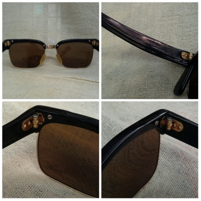 แว่นตาวินเทจคลับมาสเตอร์โกลด์ฟิลด์ Rodenstock/Germany 12K